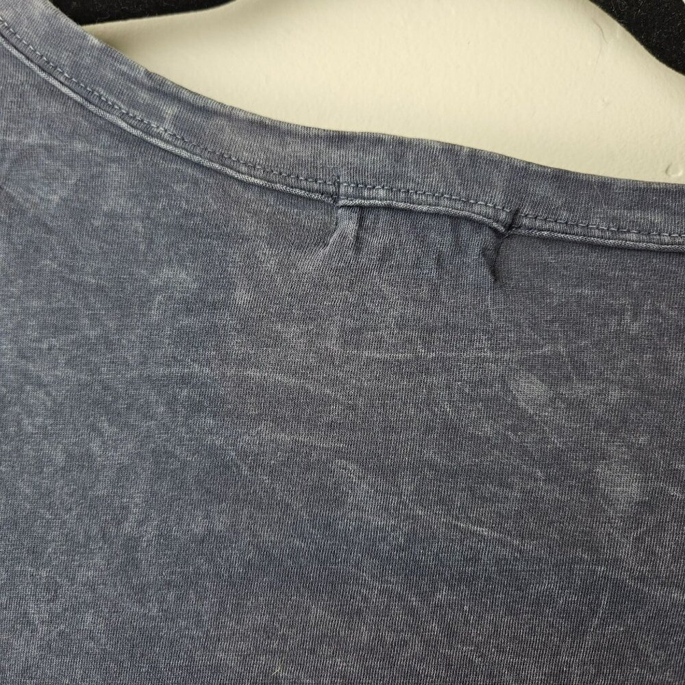 T.LA Tshirt Tee Sz S Gray Cotton Keyhole Cutout Soft Clean Grunge Boho Nice! - Picture 10 of 10